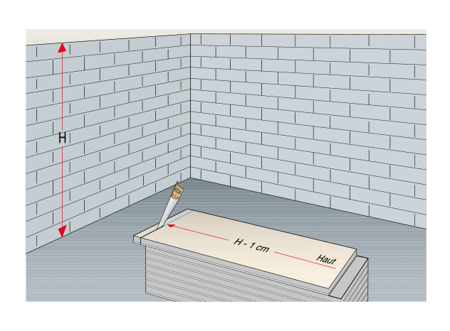 Posez facilement un panneau de doublage isolant