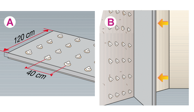Posez facilement un panneau de doublage isolant