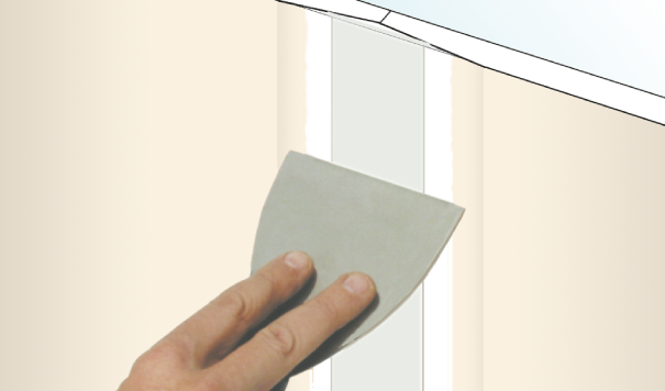 Réalisez les joints et les finitions sur plaques de plâtre Planodis